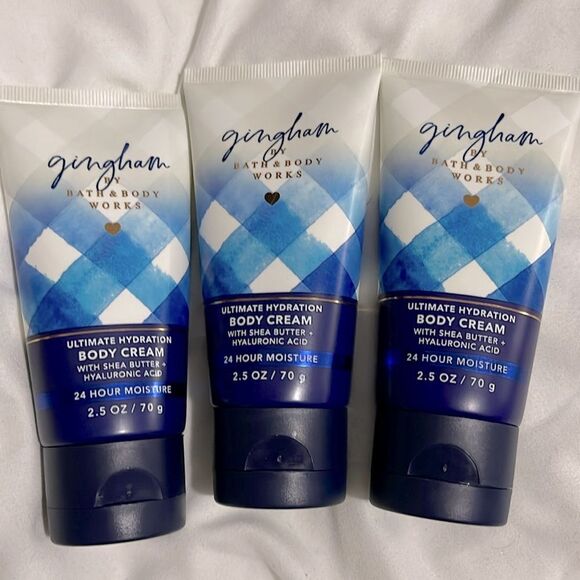 NEW- Bath & Body Works- Gingham minis - Picture 1 of 3